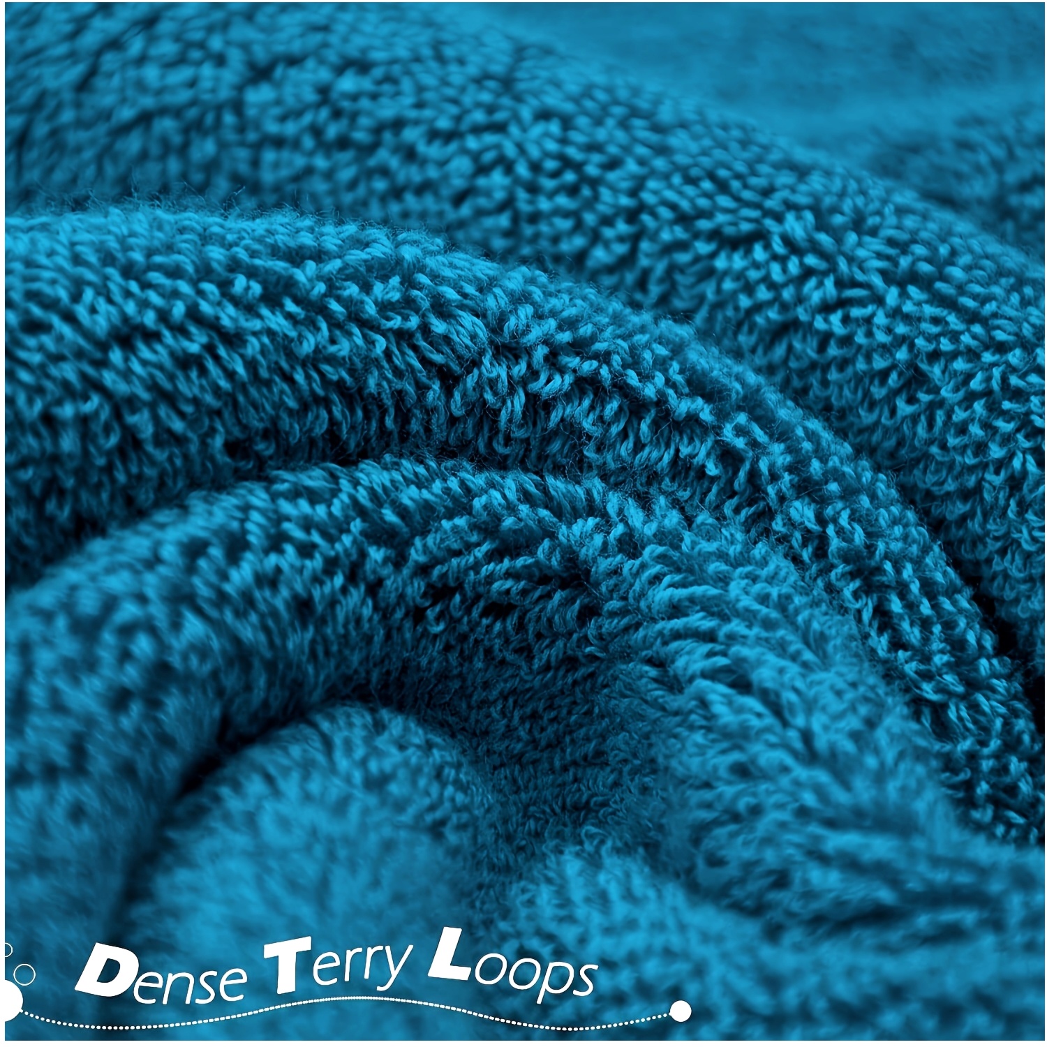 Spa Wellness Design - Premium 8-Piece Cotton Bath Towel Set