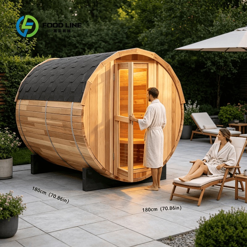 Customized Outdoor Dry Sauna R - Spa Wellness Design บทวิจารณ์และราคา