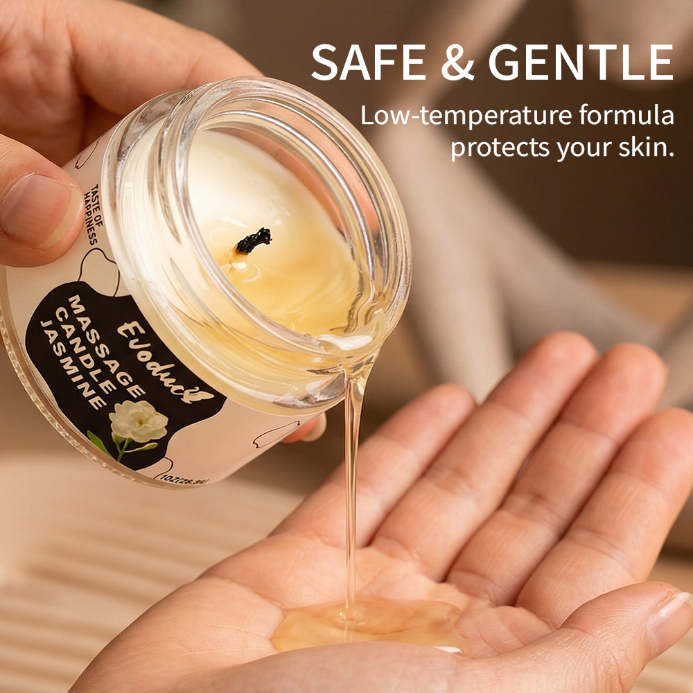 Massage Oil Candle Jasmine Soy - Massage Candle Melting บทวิจารณ์และราคา
