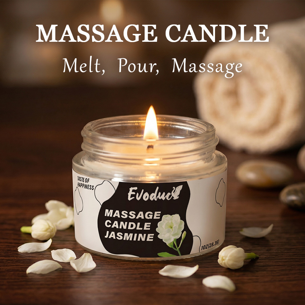Massage Oil Candle Jasmine Soy - Massage Candle Melting บทวิจารณ์และราคา