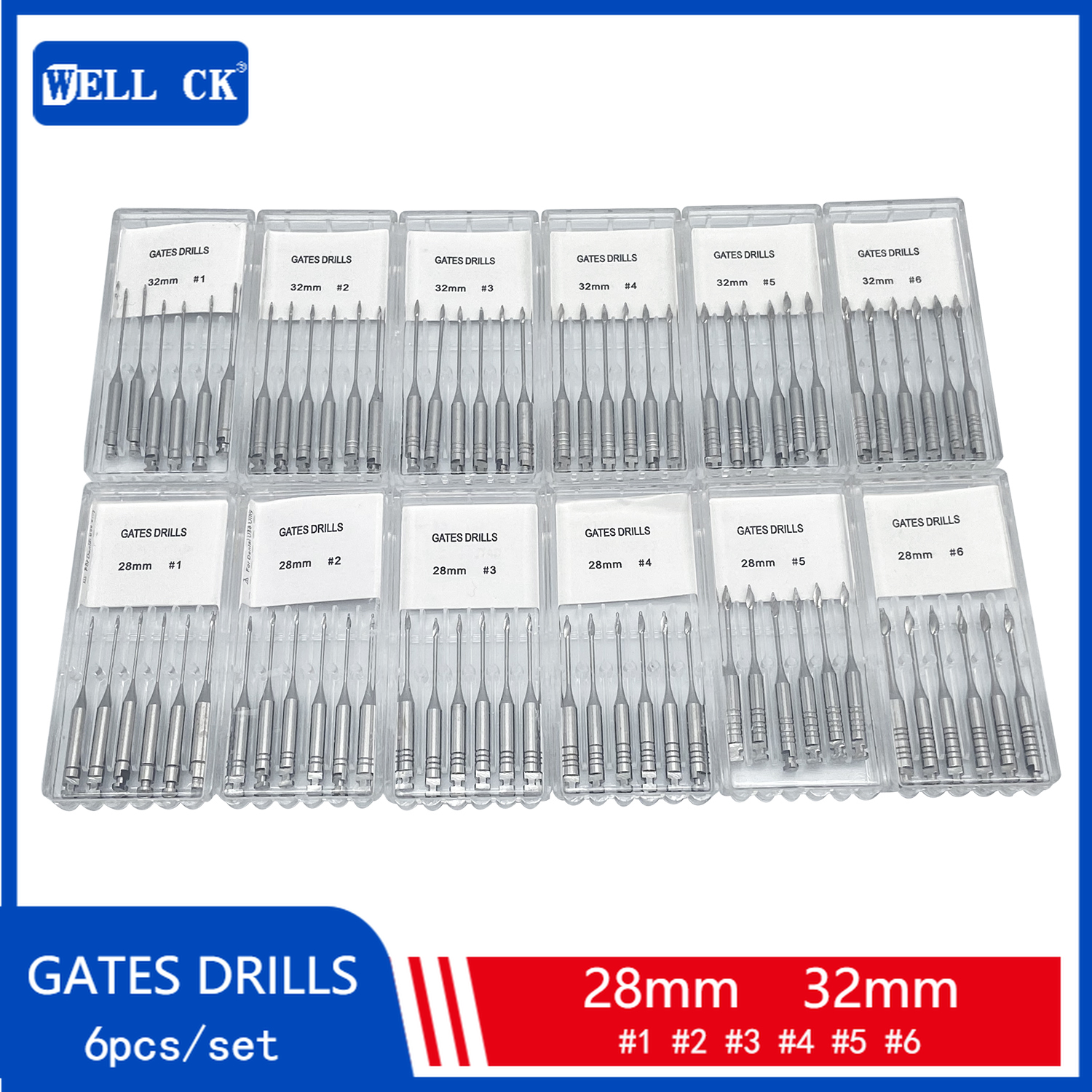 6Pcs/Pack Dental Endodontic Ga - Medical Wellness & Spa Werona บทวิจารณ์และราคา