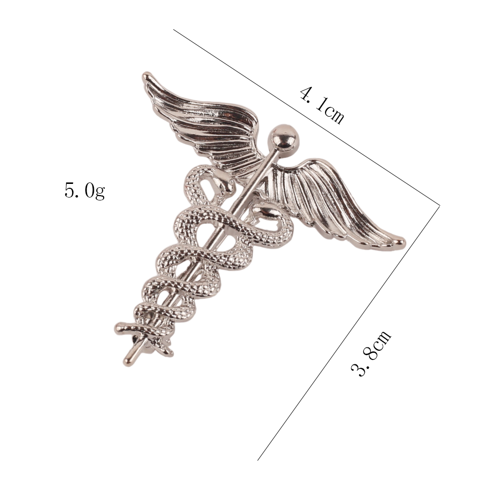 Medical Caduceus Brooch Snake  - Medical Wellness & Spa Werona บทวิจารณ์และราคา